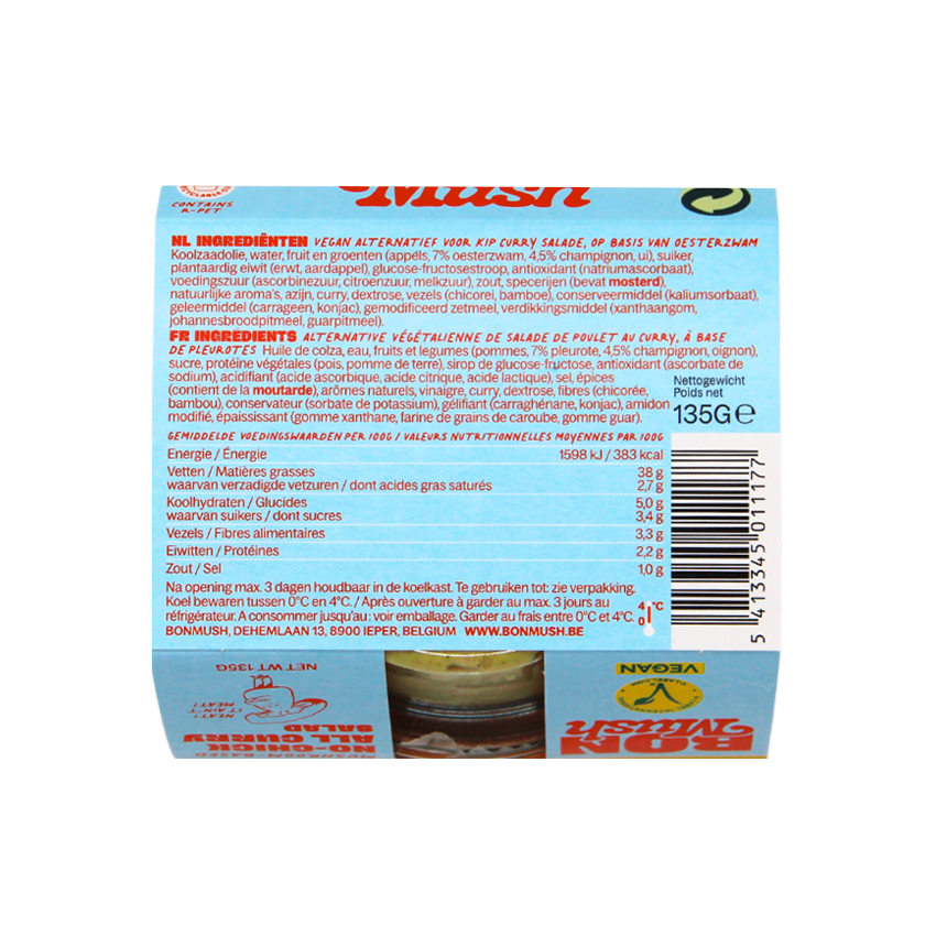 Vegan No-Chick, All Curry Salad