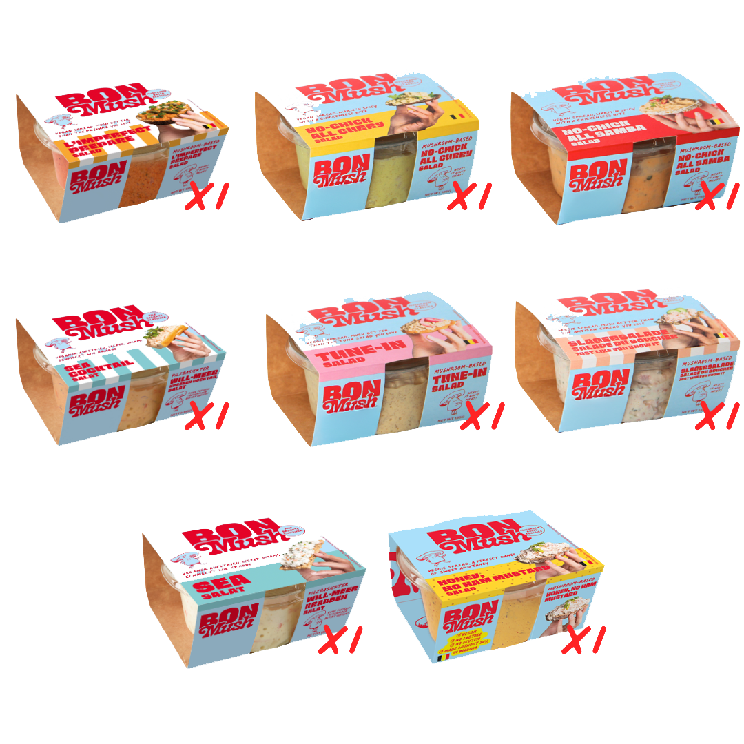 Bon veggie & Vegan proef box (8x135g)