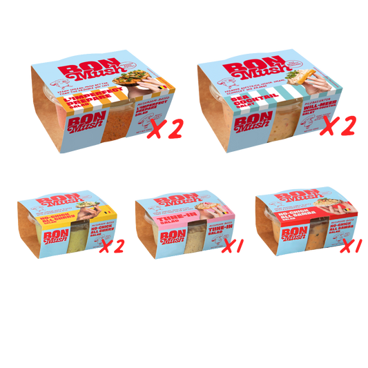 BonMush vegan spread waarde box (8x135g)